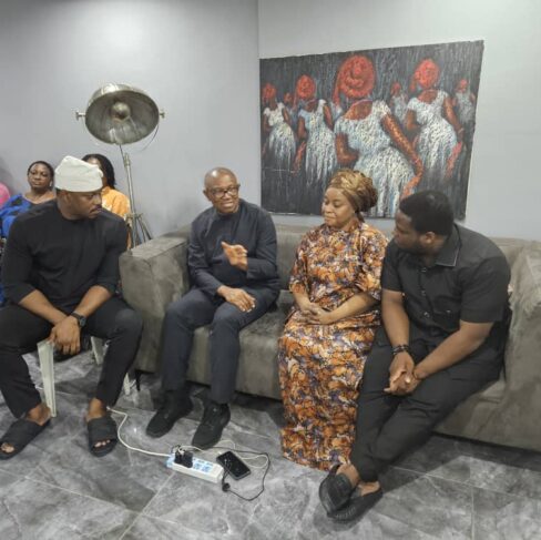 I visited his family this evening to offer my heartfelt condolences. -PO