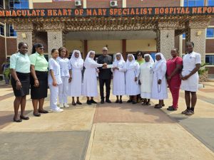 Donation at Nkpor