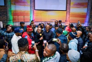Peter Obi in Cape Town