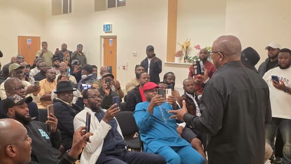 I honored another impromptu engagement in Birmingham, UK, with a group of Nigerians