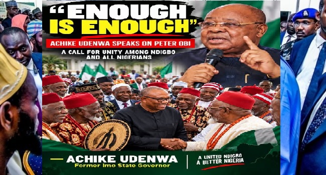 Achike Udenwa Speaks On Peter Obi